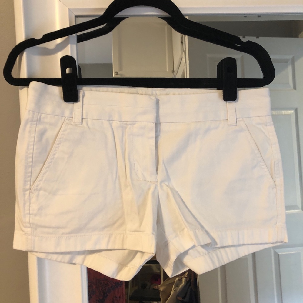 J Crew 4” chino shorts